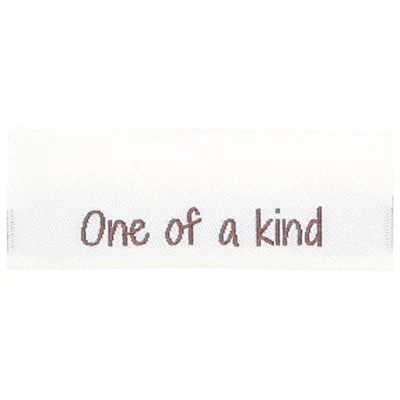 Go Handmade Vævet Label, Dobbeltsidet, 50 x 11,5 mm, 10 stk